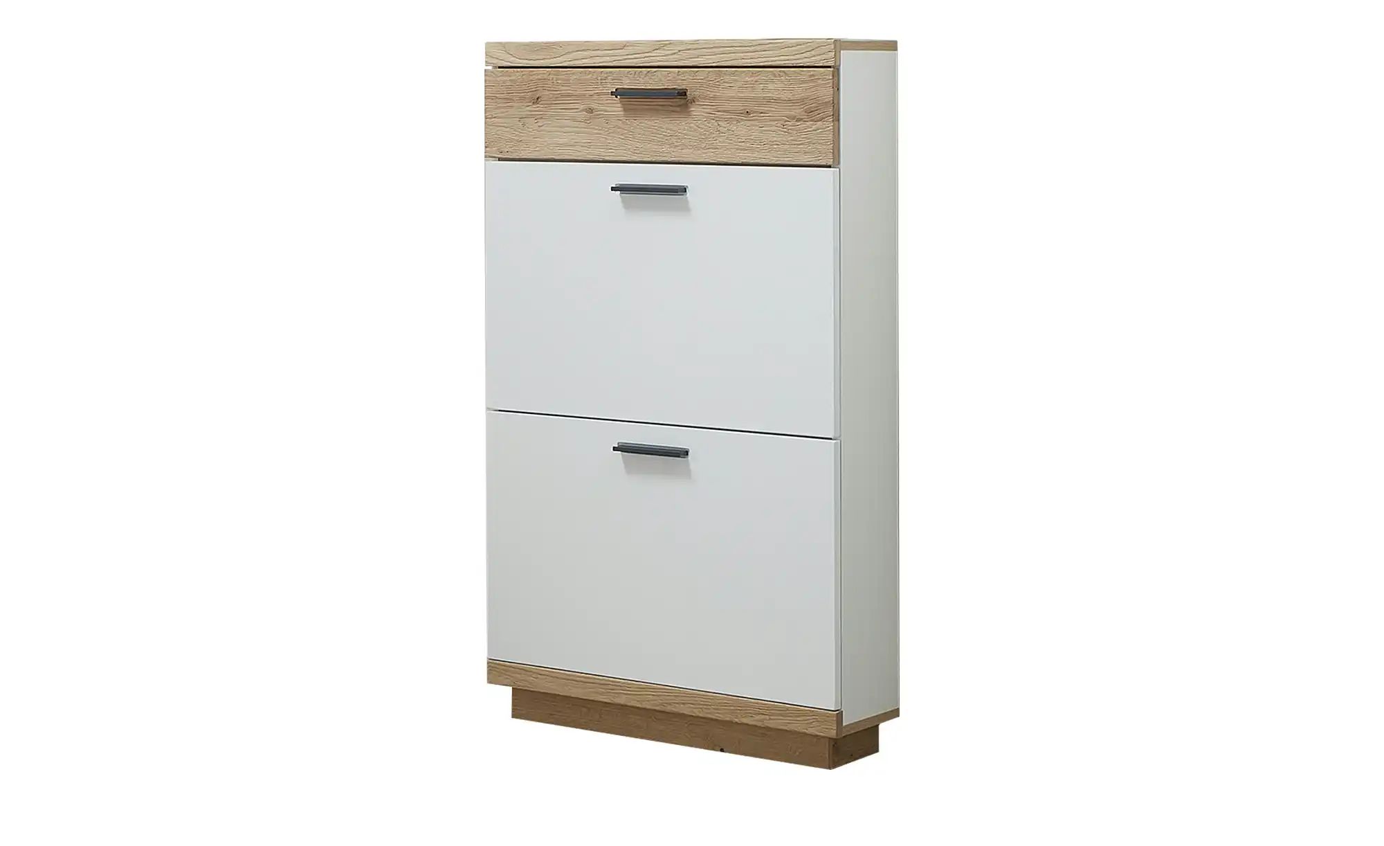 MONDO Schuhschrank Lisana, Weiß Wildeiche