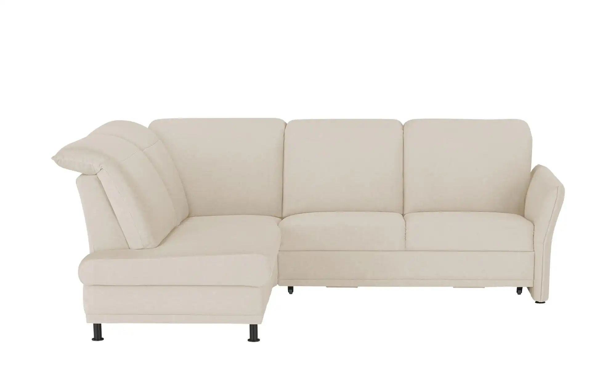 Image of Polstermöbel Oelsa Ecksofa Mallorca ¦ creme ¦ Maße (cm): B: 258 H: 92 T: 198 Polstermöbel > Sofa > Ecksofas - Möbel Kraft