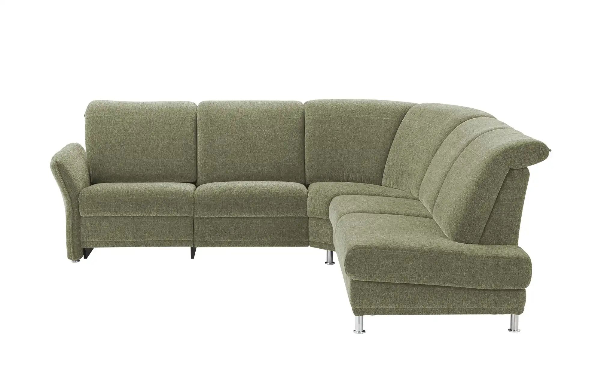 Image of Polstermöbel Oelsa Ecksofa Mallorca ¦ grün ¦ Maße (cm): B: 267 H: 92 T: 277 Polstermöbel > Sofa > Ecksofas - Möbel Kraft