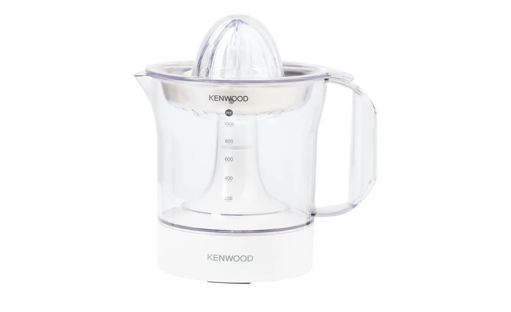 KENWOOD Zitruspresse JE 290 - weiß - Kunststoff, Edelstahl, Acrylglas - 18 cm - 23,3 cm - 18 cm - Elektrokleingeräte > Mixen, Zerkleinern & Entsaften - Möbel Kraft KENWOOD Zitruspresse JE 290 - weiß - Kunststoff, Edelstahl, Acrylglas - 18 cm - 23,3 cm - 18 cm - Elektrokleingeräte > Mixen, Zerkleinern & Entsaften - Möbel Kraft