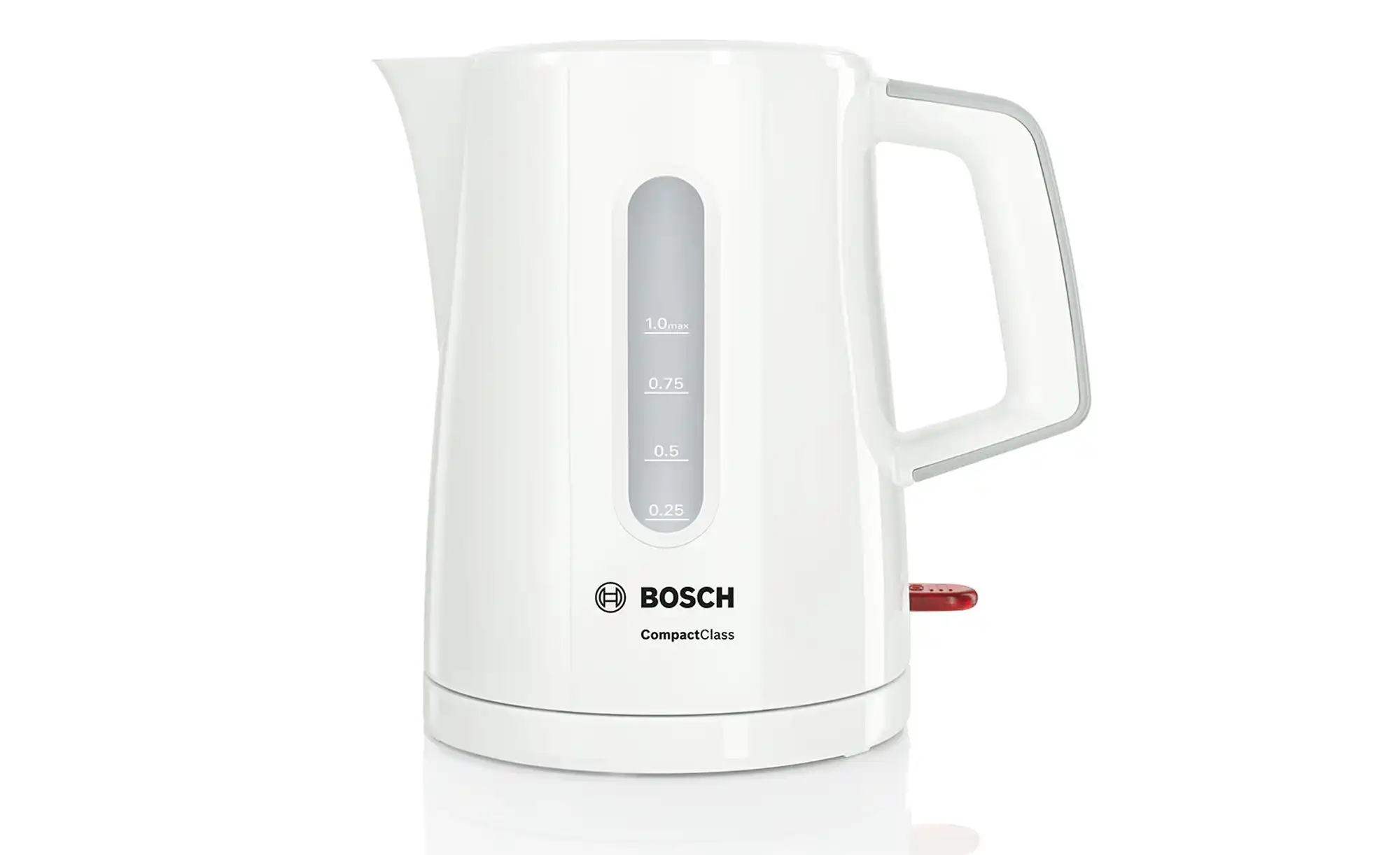 Bosch Wasserkocher TWK 6A011 ComfortLine 1,7 Liter weiss//anthrazit