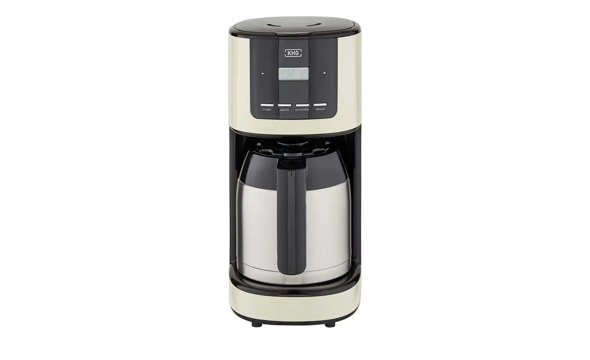 KHG ThermoKaffeeautomat TKA182 (CE) Creme / Edelstahl