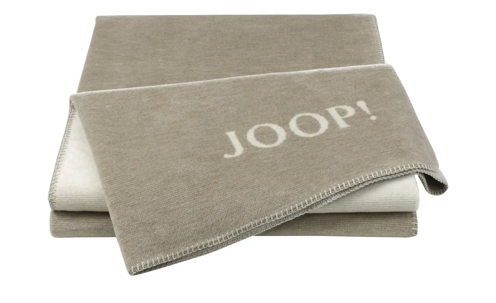 Joop! Wohndecke Joop! Melange-Doubleface ¦ Beige ¦ Baumwollmischgewebe ¦ MaßE (Cm): B: 150 Dekokissen & Decken > Kuscheldecken & Wohndecken - HöFfner-image