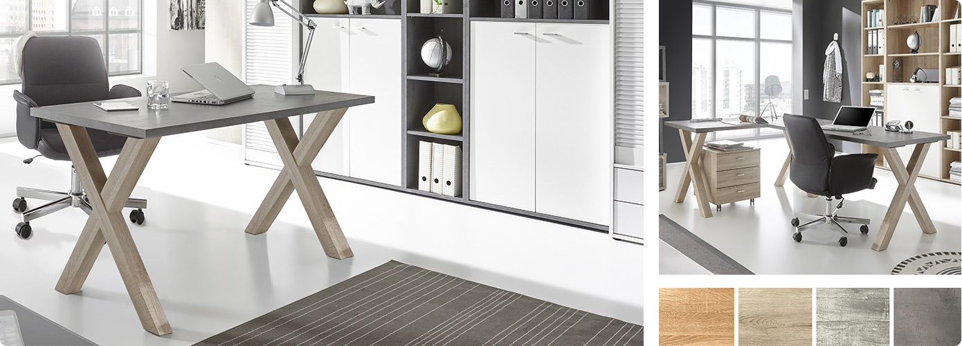 Einrichtungsideen für Ihr Arbeitszimmer- Bei Möbel Kraft online kaufen